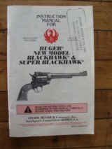 NIB 1994 Ruger Blackhawk Convertiable 357 9mm New in Yellow Box 6 1/2" - 13 of 13