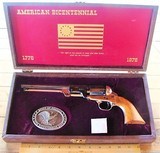 1976 High Standard Commemorative Pistol w/Presentation Box & Belt Buckle - 1 of 15