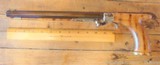 Vintage Saw Handle Under Hammer 25 cal. Percussion Target Pistol - 1 of 14