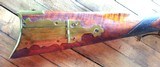 Antique Tiger Stripe Full Stock Rifle New York Maker 41 - 3 of 15