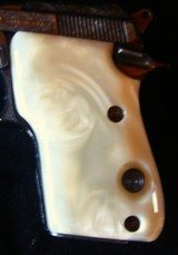 New Beretta 21A Fully Engraved w/Concealment Book & Suede Holster - 4 of 15