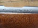 New CZ 452 Mannlicher International Stock 22 Rifle 2E ZKM Unfired - 13 of 15