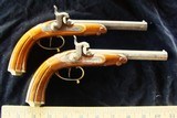 Antique European Dueling Pistol Set Cased with Accessories - 4 of 15