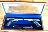 2 New Colt 22 Target Pistols Matched Pair in Colt Presentation Case - 2 of 15