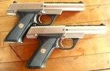 2 New Colt 22 Target Pistols Matched Pair in Colt Presentation Case - 11 of 15
