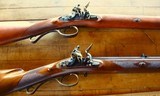 2 New Mortimer Flintlocks Pedersoli 54 cal. Rifle & 12 Ga. Shotgun Unfired - 1 of 15