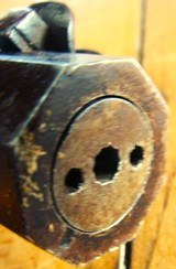Ornate Antique German Single Shot Rifle Zimmerstutzen Parlor Rifle Black Forest Wood Carved Stock - 10 of 15