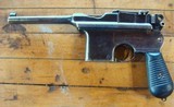 Mauser Type Broom Handle Astra 900 Pistol with Holster Excellent Working Condition Broomhandle - 8 of 14