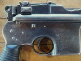 Mauser Type Broom Handle Astra 900 Pistol with Holster Excellent Working Condition Broomhandle - 5 of 14