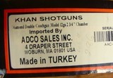 New Coach Gun Deluxe Diamond Grade Circassian Walnut Color Case 12 ga. Hammer Gun Khan - 14 of 15