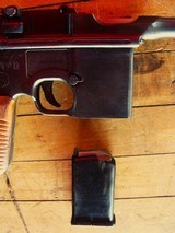 New Unfired Broomhandle 9mm Luger 1980's Mfg. China Rare Import Mauser Copy - 6 of 13
