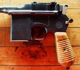 New Unfired Broomhandle 9mm Luger 1980's Mfg. China Rare Import Mauser Copy - 9 of 13
