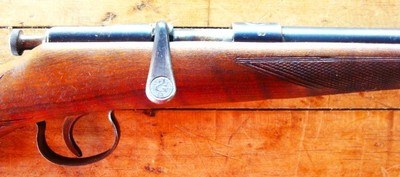 Anschutz 1930 JGA Single Shot Spoon Bolt Action Rifle 22 cal.