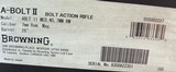 Browning A-Bolt Medallion NIB 7mm mag 2011 Mfg. Engraved New Old Stock - 13 of 15