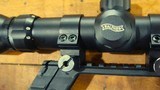 Walther Bullpup Rifle with Case, Walther 3x9 scope & Walther factory laser 22 cal. G22 - Image 9 of 15