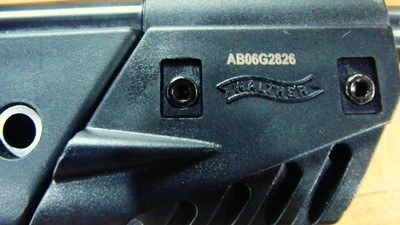 Walther Bullpup Rifle with Case, Walther 3x9 scope & Walther factory laser 22 cal. G22 - Image 11 of 15