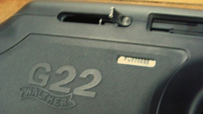 Walther Bullpup Rifle with Case, Walther 3x9 scope & Walther factory laser 22 cal. G22 - Image 4 of 15
