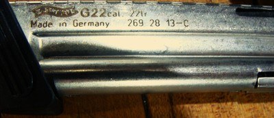 Walther Bullpup Rifle with Case, Walther 3x9 scope & Walther factory laser 22 cal. G22 - Image 6 of 15