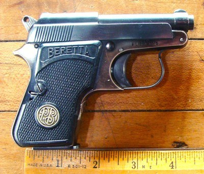Beretta 22 Short Pistol Pre 950 Minx Rare Model 1950 - Image 5 of 10
