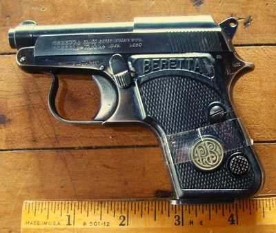 Beretta 22 Short Pistol Pre 950 Minx Rare Model 1950 - Image 1 of 10