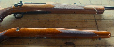 Winchester Model 70 Pre 64 All Original 338 Alaskan 1957 Mfg. with 2 Stocks - Image 2 of 15