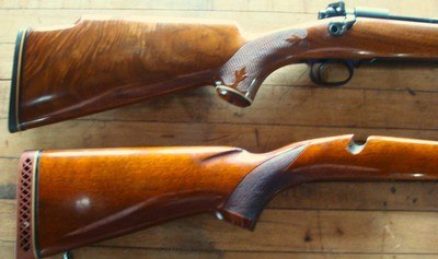 Winchester Model 70 Pre 64 All Original 338 Alaskan 1957 Mfg. with 2 Stocks - Image 1 of 15