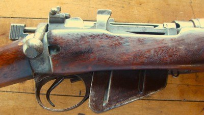 US Property Marked Mfg. by Savage 303 British cal. Mk 1 No.4 with Bayonet 1942 - Image 5 of 15