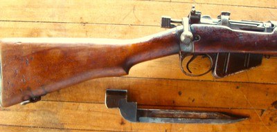 US Property Marked Mfg. by Savage 303 British cal. Mk 1 No.4 with Bayonet 1942 - Image 1 of 15