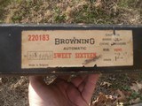 belguim browning sweet sixteen in box - 2 of 10