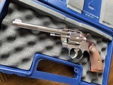 Colt Official Police .22LR 6” Nickel - 14 of 15