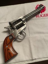 Ruger New Model Single-Six .22LR/.22WMRF Revolver 5-1/2” Convertible Stainless Steel - 5 of 8