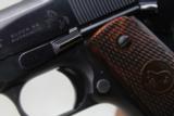 1949 Colt Super 38 Automatic Pistol 1911 3rd Model w/ custom wood case - 14 of 15