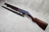 Stunning Winchester model 1897 Solid Frame Trench Shotgun 12ga w/ bayonet - 2 of 15