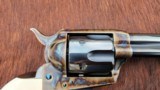Colt Single Action 1st Gen Like New Turnbull Restored Ivory One Piece .45 Colt 4.75 Barrel - 7 of 10