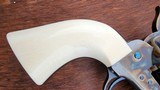 Colt Single Action 1st Gen Like New Turnbull Restored Ivory One Piece .45 Colt 4.75 Barrel - 5 of 10