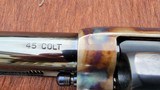 Colt Single Action 1st Gen Like New Turnbull Restored Ivory One Piece .45 Colt 4.75 Barrel - 9 of 10