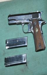 LLAMA--22 CALIBER 1911 STYLE--TWO MAGAZINES--MADE 1954 plus years--EXCELLENT CONDITION,HAS BEEN SERVICED & TEST FIRED-- - 1 of 8