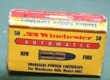 WINCHESTER .22 AUTOMATIC RIM FIRE; (FOR THE WINCHESTER MODEL 1903 ONLY) 39 ROUNDS - 2 of 4