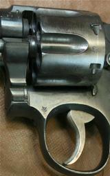 SMITH & WESSON , PRE-VICTORY BRITISH - .38 S&W CALIBER -- LEND LEASE WORLD WAR TWO -- ORDINANCE REWORK
- 7 of 11