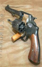 SMITH & WESSON , PRE-VICTORY BRITISH - .38 S&W CALIBER -- LEND LEASE WORLD WAR TWO -- ORDINANCE REWORK
- 1 of 11