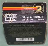10 mm-- BLACK TALON , FULL BOX 20 ROUNDS - 2 of 2