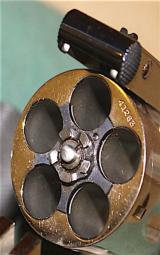 SMITH & WESSON--PREFECTED--.38 FIVE SHOT-- DOUBLE LOCKED TOP BREAK--NICKEL -- TARGET 2 SCREW GRIPS--MADE 1909 --- 13 of 16