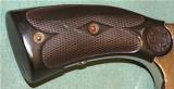 SMITH & WESSON--PREFECTED--.38 FIVE SHOT-- DOUBLE LOCKED TOP BREAK--NICKEL -- TARGET 2 SCREW GRIPS--MADE 1909 --- 8 of 16