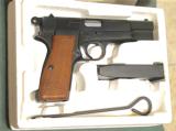 BROWNING HI POWER-BOX-PAPERWORK-CLEANING ROD-SHEEPSKIN POUCH,MARKED,-one magazine - 2 of 19