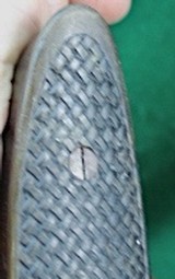 ADOLF LOESCHE / SCHROT = GERMAN = 16 ga. over 7 mm = Relief Engraving = BoxLock = Numbers Match = Wood Excellent = - 10 of 15