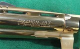 COLT=1968=PYTHON=STUNNING GOLD=ESTATE AUCTION FIND=PEARLITE COLT LOGOED GRIPS=FOUR (4) INCH=no box, papers,or letter - 4 of 15