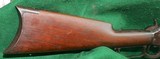 MODEL 1889 = 32/20 Calibre = Octagon Barrel = 24 Inch = Made 1890 = Wood Solid = Mechanically sound - 3 of 15