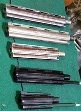 PYTHON == COLT == FIVE (5) BARRELS == TWO (2) EIGHT INCH Nickel == TWO (2) SIXINCH, One Nickel, One Blue == ONE (4) - 1 of 1