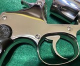 PERFECTED MODEL=DOUBLE LATCHING SYSTEM=FOUR (4) INCH=MADE EARLY 1909=NICKEL as New = Appears to be all original - 12 of 12