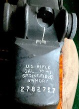 SPRINGFIELD M1 GARAND=CUSTOM FRENCH FIDDLE BACK TIGER MAPLE STOCKS=NON-FIRED-WW 2 GUN=GI INTERNALS - 15 of 15